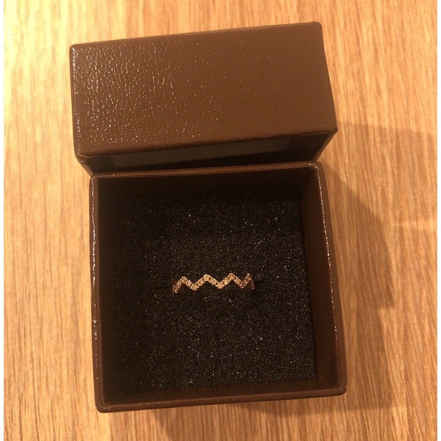 agete ギザギザリング 0.08ct K10YG 3号 オリジナル 12799円 www