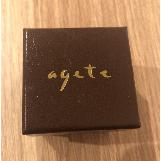 agete(アガット)のアントニオ様専用★agete ギザギザリング 0.08ct K10YG 3号 レディースのアクセサリー(リング(指輪))の商品写真