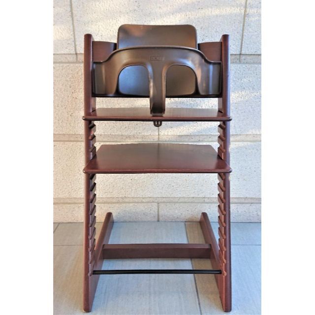 Stokke(ストッケ)の【美品】ストッケ　トリップトラップ　ベビーセット・トレイ　NO.５～ キッズ/ベビー/マタニティの寝具/家具(その他)の商品写真