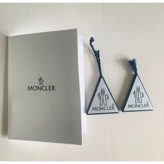 モンクレール(MONCLER)のモンクレール　三角タグ2個•領収書入れ(ショップ袋)