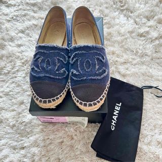 シャネル ネイビー バレエシューズ(レディース)の通販 30点 | CHANELの シャネル ネイビー バレエシューズ(レディース)の通販 30点 | CHANELの