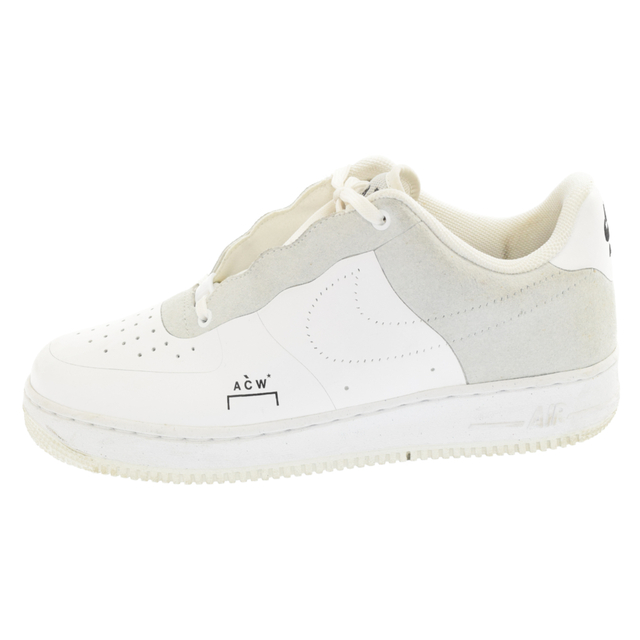 NIKE ナイキ ×A COLD WALL AIR FORCE 1 07/ACW BQ6924-100×ア・コールド・ウォール エアフォース1 ローカットスニーカー ホワイト/グレー