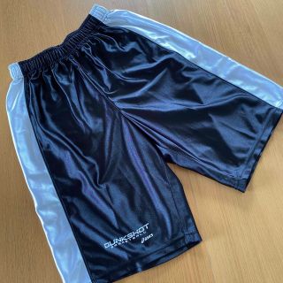 アシックス(asics)のasics◆160◆ハーフパンツ黒×白ミニバス アシックス(パンツ/スパッツ)