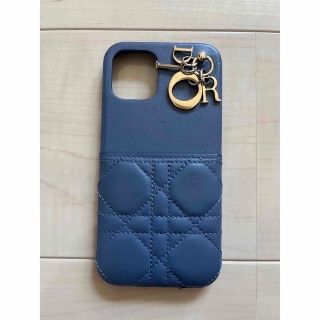 DIOR カナージュ iPhone12/12Pro ブルー スマホケース