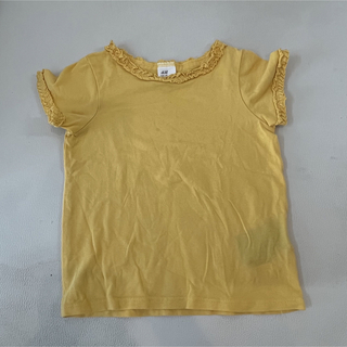 エイチアンドエム(H&M)のH&M エイチアンドエム／カットソー　Tシャツ　フリル　80サイズ(Ｔシャツ)
