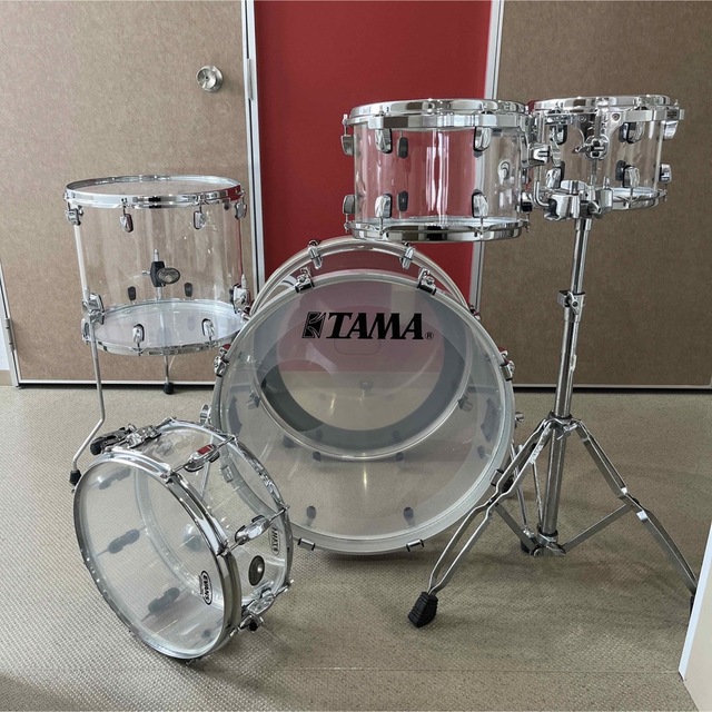 TAMA アクリルスネア SILVERSTAR MIRAGE 14×6 - 器材