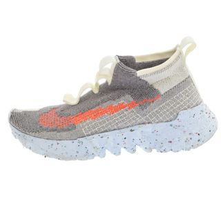 ナイキ(NIKE)のNIKE ナイキ SPACE HIPPIE 02 CQ3988-001 スペースヒッピー02 ニットローカットスニーカー グレー US9.5/27.5cm(スニーカー)