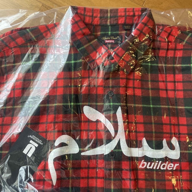 Supreme Undercover S/S Flannel Shirt Red 3