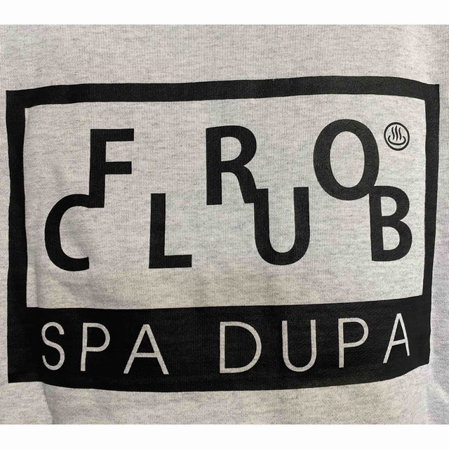FRO CLUB （SPA DUPA）新品　パーカー　アッシュグレー