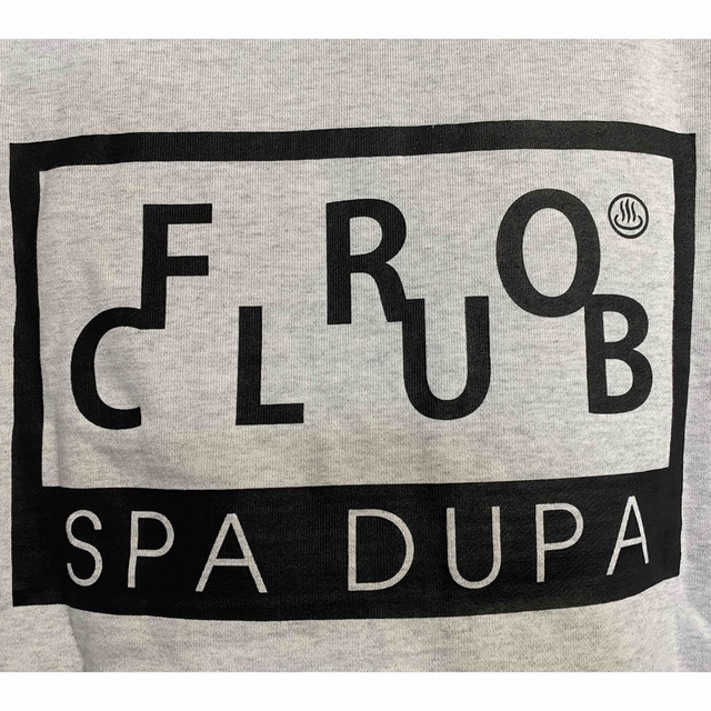 FRO CLUB （SPA DUPA）新品　パーカー　アッシュグレー メンズのトップス(パーカー)の商品写真