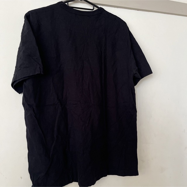 COMME des GARCONS(コムデギャルソン)のコムデギャルソン　ナイキコラボTシャツ　サイズXL ブラック メンズのトップス(Tシャツ/カットソー(半袖/袖なし))の商品写真