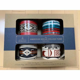 ペンドルトン(PENDLETON)のPENDLETON インディアン柄マグカップ4個セット(食器)