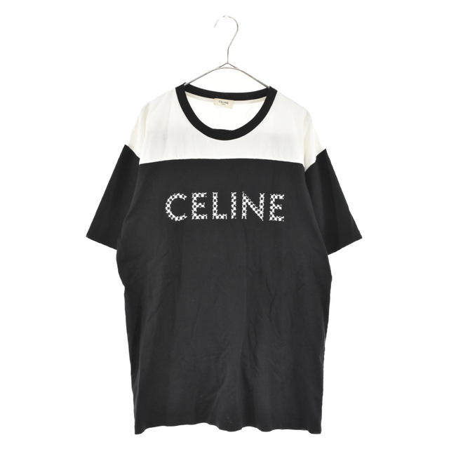単品購入可 CELINE セリーヌ 21SS STUDS CHECK PRINT S/S T-SHIRTS