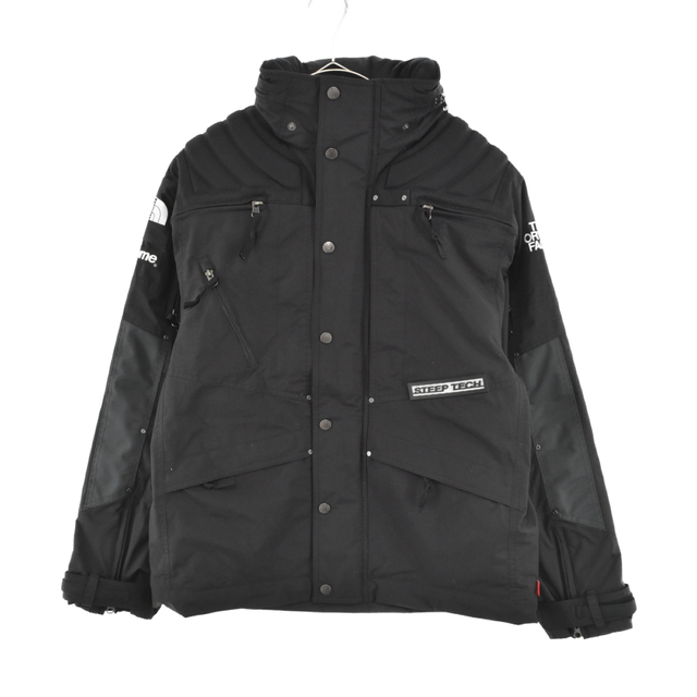 SUPREME シュプリーム 22AW×THE NORTH FACE Steep Tech Apogee Jacket ノースフェイス スティープテックアポジー ジップアップ ブルゾン ブラック NF0A8233