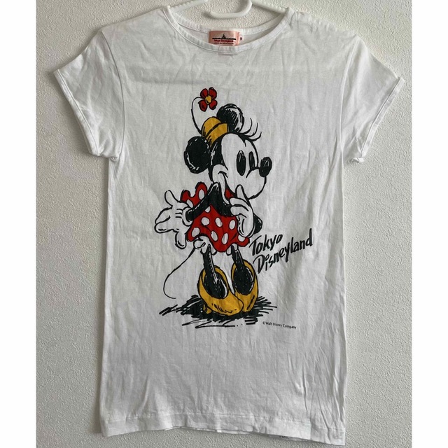 Disney(ディズニー)の【レア】1985年東京ディズニーランド初期タグ　ミニー　Tシャツ レディースのトップス(Tシャツ(半袖/袖なし))の商品写真