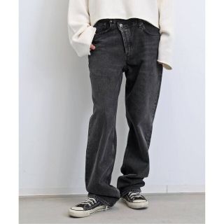 アパルトモンドゥーズィエムクラス(L'Appartement DEUXIEME CLASSE)のアパルトモン★エーゴールドイーCRISS CROSS DENIM★25(デニム/ジーンズ)