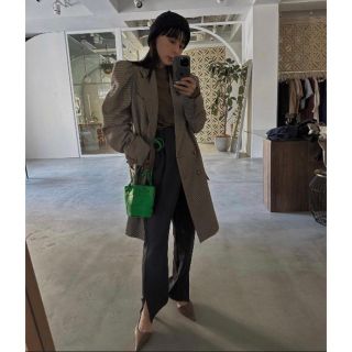Ameri◆POINTED TOE MULE ブラウン L