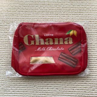 タカラジマシャ(宝島社)の【宝島社】LOTTE Ghana ミルクエクセレントver. ポーチ(ポーチ)