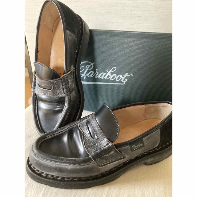 paraboots オルセー　レディース　パラブーツ　黒　ローファー　3.5