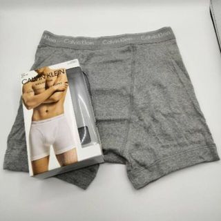 カルバンクライン(Calvin Klein)の【Lサイズ】Calvin Klein メンズボクサーパンツ グレイ 1枚(ボクサーパンツ)