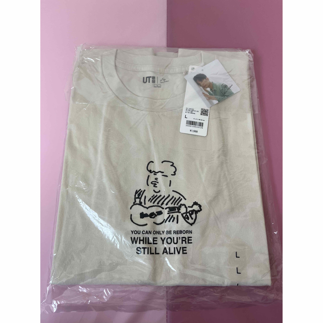 UNIQLO(ユニクロ)のユニクロ 星野源コラボUT (Lサイズ,新品未使用) メンズのトップス(Tシャツ/カットソー(半袖/袖なし))の商品写真