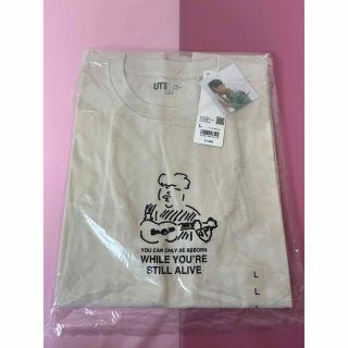 ユニクロ(UNIQLO)のユニクロ 星野源コラボUT (Lサイズ,新品未使用)(Tシャツ/カットソー(半袖/袖なし))