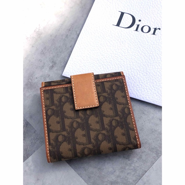 Christian Dior(クリスチャンディオール)のChristian Dior ハートチャーム トロッター折財布 レディースのファッション小物(財布)の商品写真