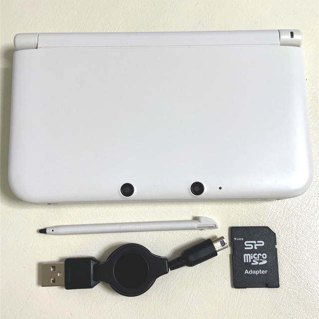 Nintendo 3DS LL 本体 充電器 SDカード付 ホワイト - 通販 ...