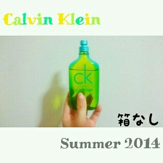 カルバンクライン(Calvin Klein)のCalvin Klein CK-ONE Summer 2014 オードトワレ(ユニセックス)