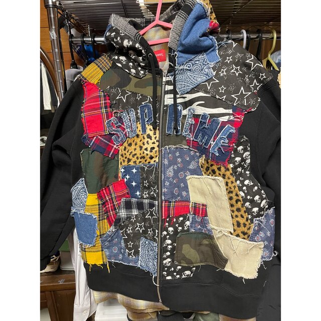 Supreme(シュプリーム)のPatchwork Zip Up Hooded Sweatshirt  メンズのトップス(パーカー)の商品写真