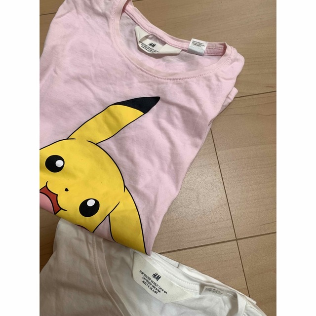 H&M(エイチアンドエム)の120cm ポケモンTシャツ キッズ/ベビー/マタニティのキッズ服男の子用(90cm~)(Tシャツ/カットソー)の商品写真