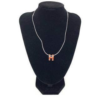 Hermes - HERMES ポップアッシュ ネックレス✨オレンジ✨ #03102.23.の