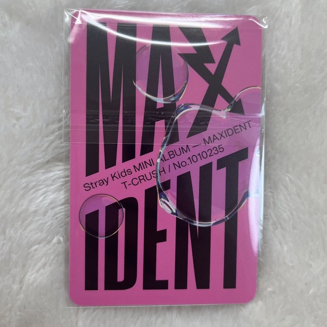 MAXIDENT トレカ ヒョンジン エンタメ/ホビーのCD(K-POP/アジア)の商品写真
