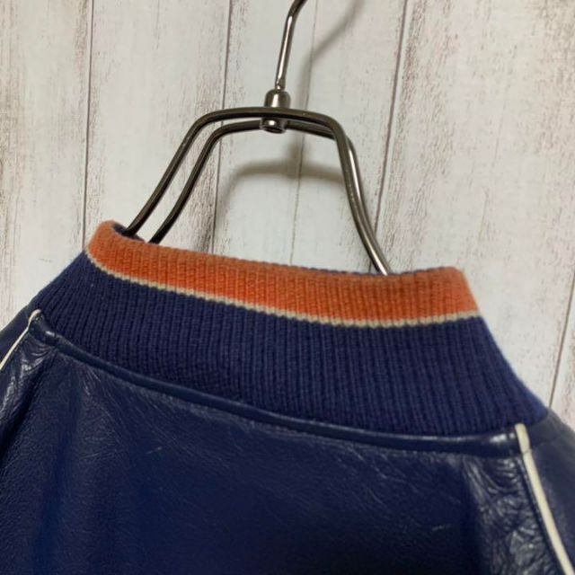 激レア】 全刺繍 ビンテージ NFL G3 BRONCOS レザージャケット (税込