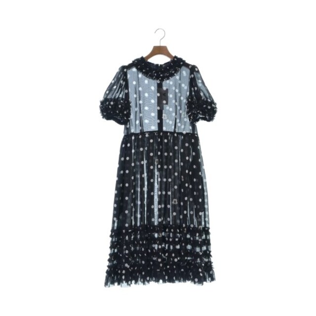 COMME des GARCONS GIRL ワンピース S 黒x白(ドット) 【古着】【中古