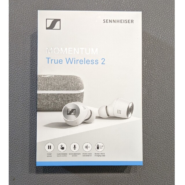 SENNHEISER(ゼンハイザー)のSENNHEISER MOMENTUM True Wireless 2 スマホ/家電/カメラのオーディオ機器(ヘッドフォン/イヤフォン)の商品写真