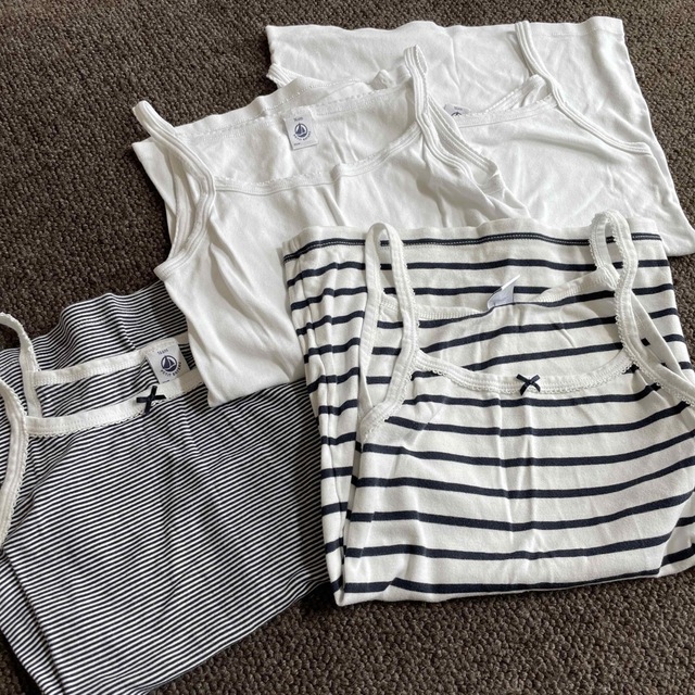 PETIT BATEAU - プチバトー キャミソール4枚セットの通販 by まとめ割 200円します♩｜プチバトーならラクマ