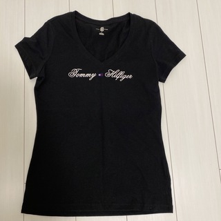 トミーヒルフィガー(TOMMY HILFIGER)のTOMMY HILFIGER  トミーVネック　Tシャツ　Mサイズ(Tシャツ(半袖/袖なし))