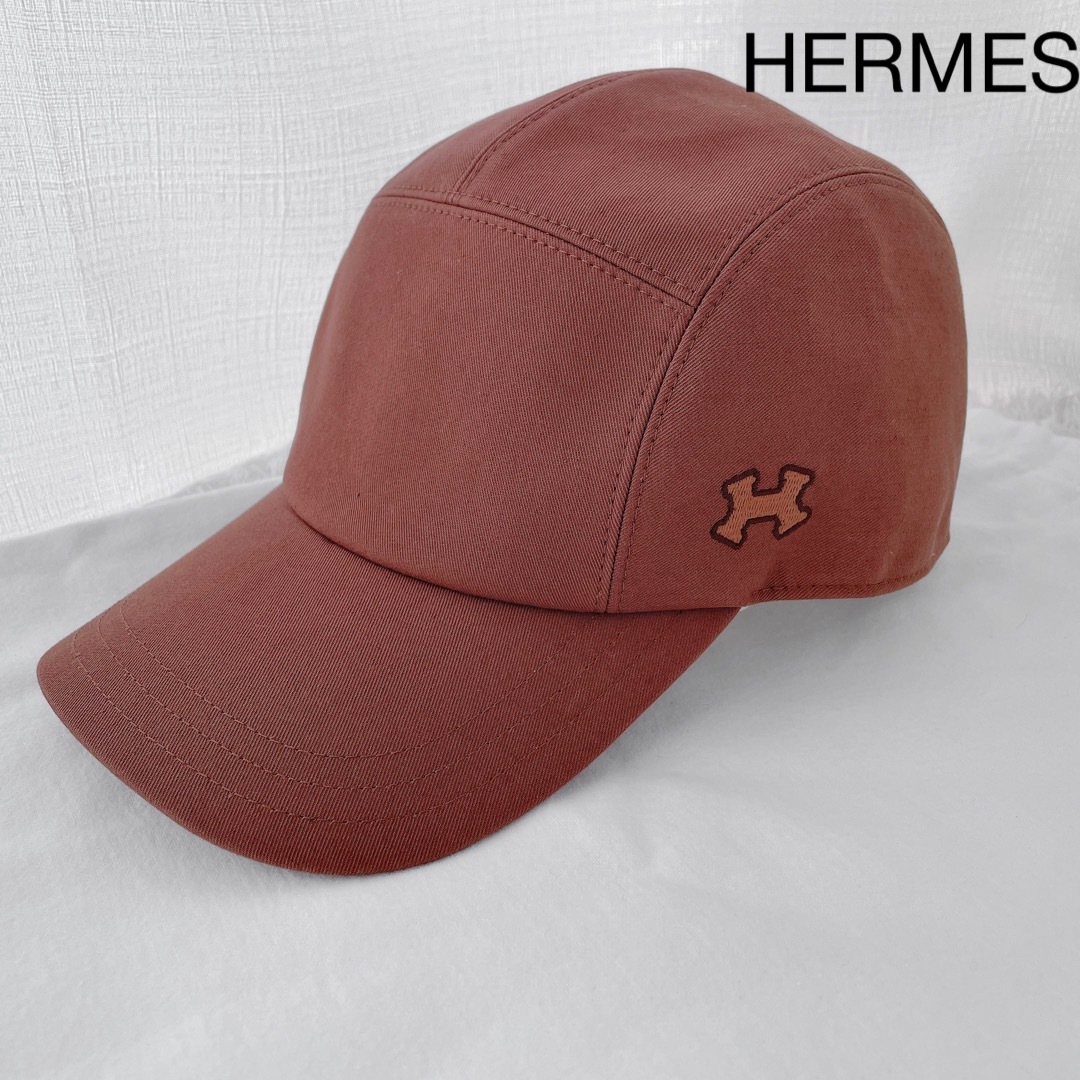 Hermes(エルメス)のHERMES エルメス　ネヴァダ　セリエ　ベースボール　キャップ　帽子　極美品 メンズの帽子(キャップ)の商品写真