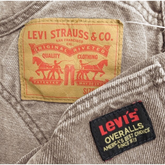 Levi's(リーバイス)の【Levi's／リーバイス】オーバーオールサロペット USAモデルユニセックスM メンズのパンツ(サロペット/オーバーオール)の商品写真