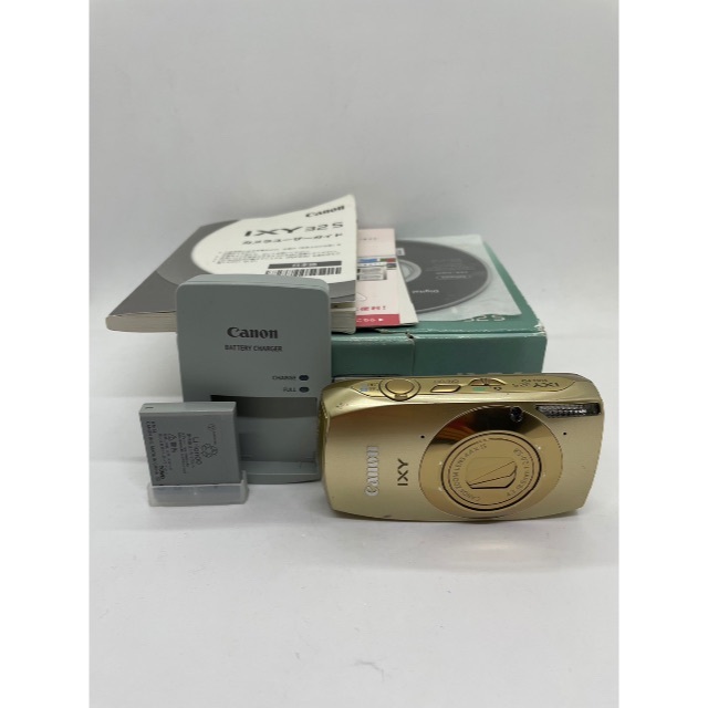 コンパクトデジタルカメラ CANON IXY 32S デジタルカメラ 箱、説明書