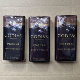 ゴディバ(GODIVA)のGODIVAパール☺︎ダーク3個セット(菓子/デザート)