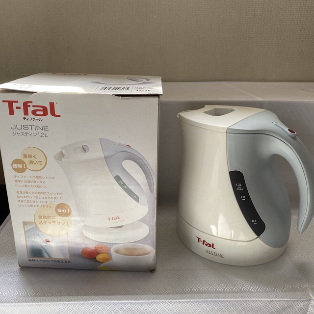 T-fal(ティファール)のティファール☆ジャスティン1.2L スマホ/家電/カメラの生活家電(電気ケトル)の商品写真