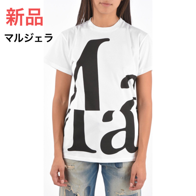 新品 メゾンマルジェラ Tシャツ  白　日本サイズS相当