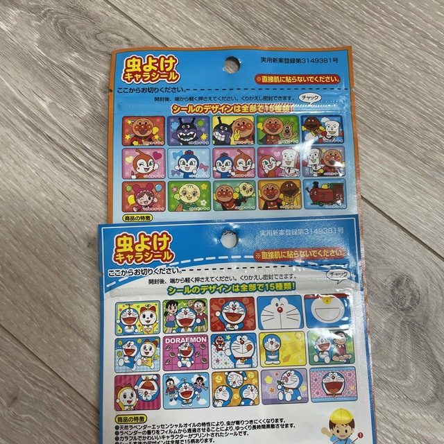 BANDAI - 専用🌟アンパンマン、ドラえもん 虫除けキャラシール BANDAI - 専用🌟アンパンマン、ドラえもん 虫除けキャラシール