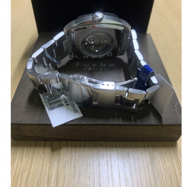 Furbo(フルボ)の新品未使用　フルボ　腕時計 F2502BKSS メンズ シルバー メンズの時計(腕時計(アナログ))の商品写真