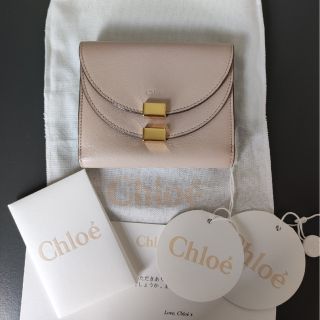 クロエ(Chloe)のChloe ウォレット 二つ折り 財布 Cement Pink(財布)