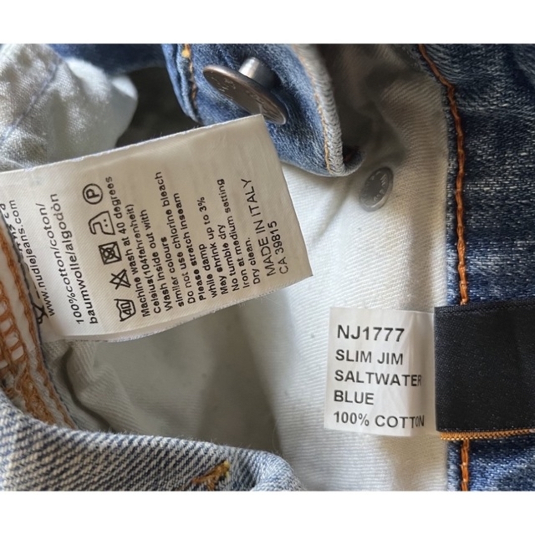 Nudie Jeans(ヌーディジーンズ)のnudie jeans®︎ slim jim size 31 メンズのパンツ(デニム/ジーンズ)の商品写真