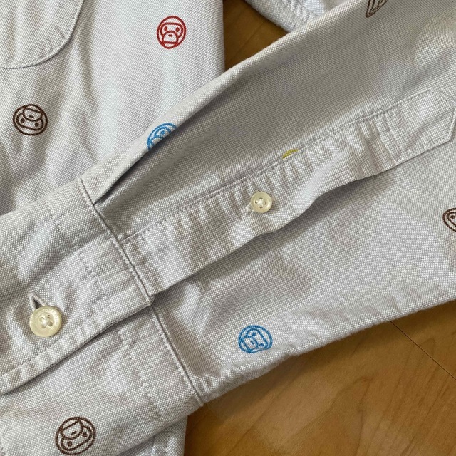 A BATHING APE(アベイシングエイプ)のAPE  シャツ  (メンズサイズ M) メンズのトップス(Tシャツ/カットソー(七分/長袖))の商品写真