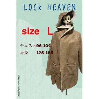 匿名配送　コート ￼フェイクファー￼ LOCK HEAVE(ダッフルコート)